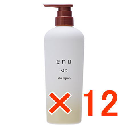 送料無料 ナカノ ／ エヌ シャンプー MD 600ml 12個