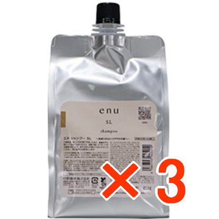 送料無料 ナカノ ／ エヌ シャンプー SL 800ml 詰替 3個