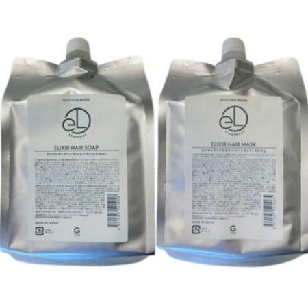 送料無料 グリッターボンド ／ エリクシアソープ 900ml ＆ マスク 900ml