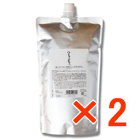 送料無料 髪にドラマを。髪ドラ シャンプー つるりんちょ。 1000ml 2個 12,614円
