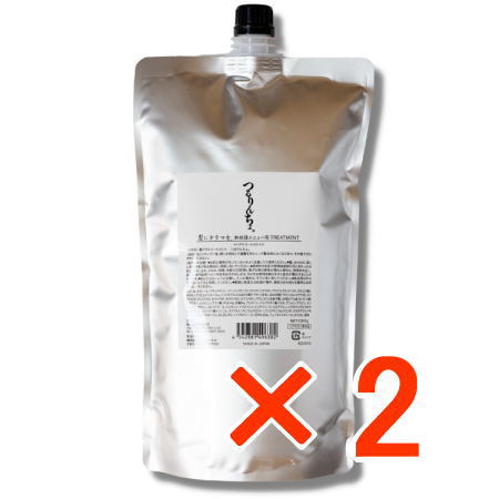 送料無料 髪にドラマを。髪ドラトリートメント つるりんちょ。 1000g 2個 13,263円
