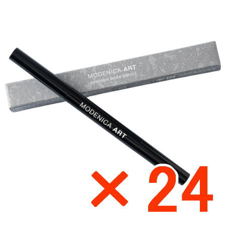 送料無料 ナカノ ／ モデニカ アート ワイド ペンシル オリーブグレイ 0.31g 24個