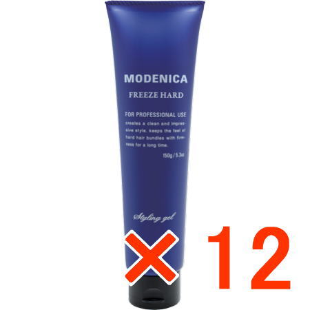 送料無料 ナカノ ／ モデニカ フリーズ ハードジェル 150g 12個