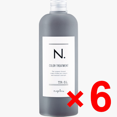 送料無料 ナプラ ／ N. エヌドット カラートリートメント Si シルバー 300g 6個 ホワイトフローラルの香り