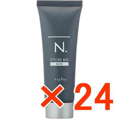 送料無料 ナプラ ／ N. エヌドット オム スタイリングワックス ハード 40g 24個