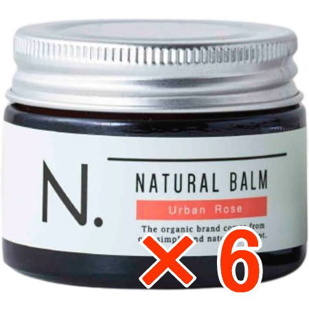 送料無料 ナプラ ／ N. エヌドット ナチュラルバーム UR 45g 6個 フローラルウッディの香り