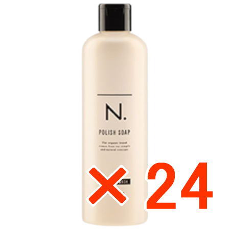 送料無料 ナプラ ／ N. エヌドット ポリッシュソープ 300ml 24個 ボディ&フェイス&ハンド用ソープ