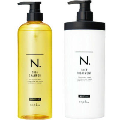 送料無料 ナプラ ／ N. エヌドット シアシャンプー モイスチャー 750ml ＆トリートメント モイスチャー 650g セット SHEA