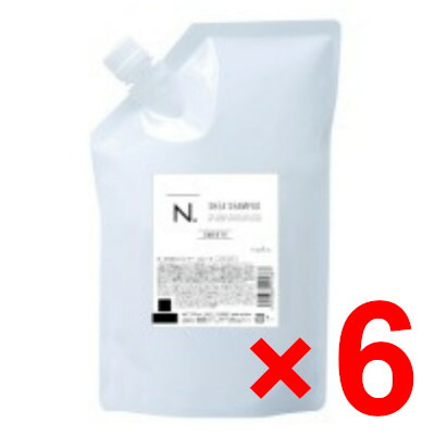 送料無料 ナプラ ／ N. エヌドット シアシャンプー スムース 750ml リフィル 6個 ホワイトフローラルの香り SHEA