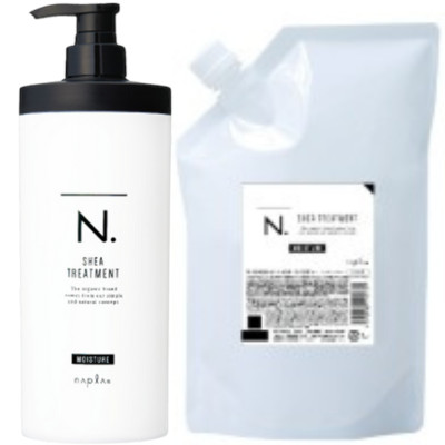 送料無料 ナプラ ／ N. エヌドット シアトリートメント モイスチャー 650g ＆ 650gリフィル セット SHEA