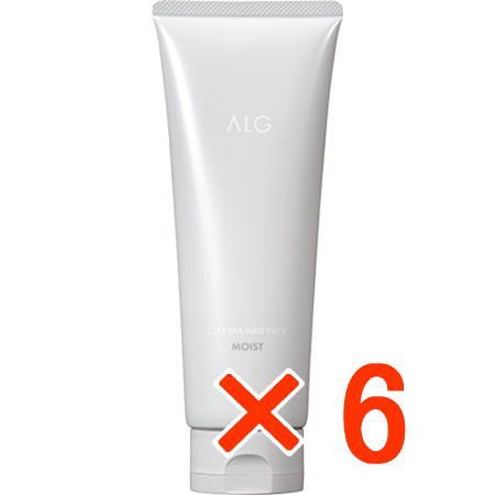 貨物輸送無料 パシフィックプロダクツ ／ ALG アルグ クレイスパ 髪の毛風呂敷き包み モイスト 230g 6個 手当て