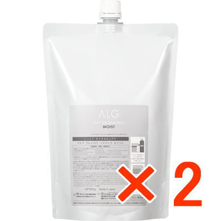 送料無料 パシフィックプロダクツ ／ ALG アルグ クレイスパ ヘアパック モイスト 800g 2個