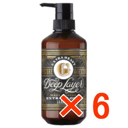 送料無料 ディープレイヤー シャンプーExG 500ml 6個 b-ex
