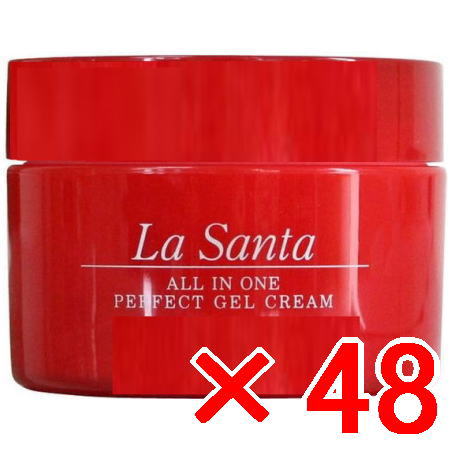 送料無料 パシフィックプロダクツ ／ ラ・サンタ?オールインワン パーフェクト ジェルクリーム 63g 48個