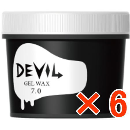 送料無料 ロレッタ デビル ジェルワックス 7.0 240g 6個 b-ex