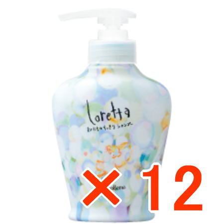 送料無料 ロレッタ まいにちのすっきりシャンプー a 300ml 12個 b-ex