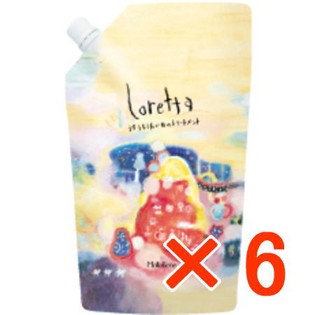 送料無料 ロレッタ うるうるしたい日のトリートメント 400g 6個 b-ex