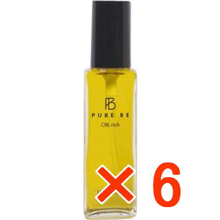 送料無料 ピュアビー オイルリッチ 100ml 6個 PURE BE
