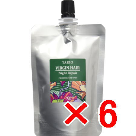 送料無料 パシフィックプロダクツ ／ タリオ?ヴァージンヘア ナイトリペア 110ml 詰替え 6個