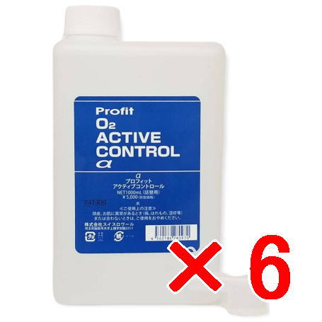 送料無料 スイスロワール プロフィット アクティブコントロール α 1000mL 6個セット 業務用／サロン専売品 ?自然派化粧品