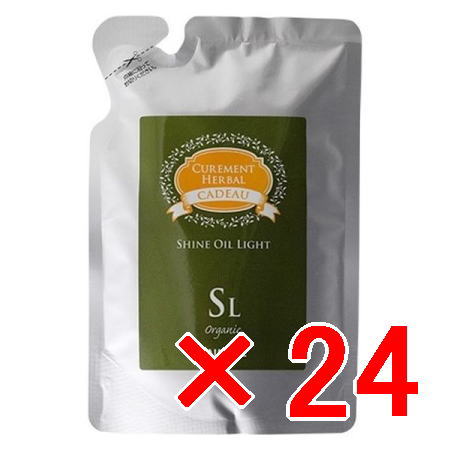送料無料 パイモア π more ／ キャドゥ シャインオイル ライト 100ml 詰替え 24個セット ／ 美容室専売品