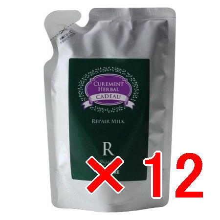 送料無料 パイモア π more ／ キャドゥ リペアミルク 100g 詰替え 12個セット ／ 美容室専売品 洗い流さないヘアトリートメント