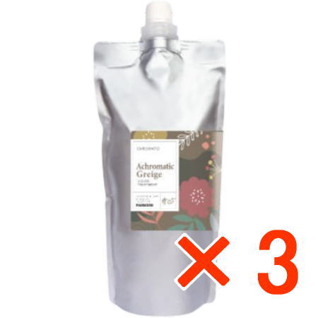 送料無料 パイモア π more ／ クロマト カラートリートメント #5 アクロマティックグレージュ 500g 3個 6,749円