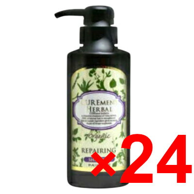送料無料 パイモア π more ／ キュアメントハーバル リペアリングシャンプー 300mL 24個 美容室専売品?ヘアシャンプー
