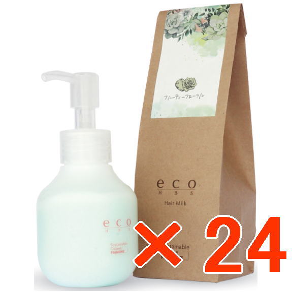パイモア エコエイチビーエス ヘアミルク 80g フルーティーフローラル【24個セット】／ 美容室専売品 ヘアミルク