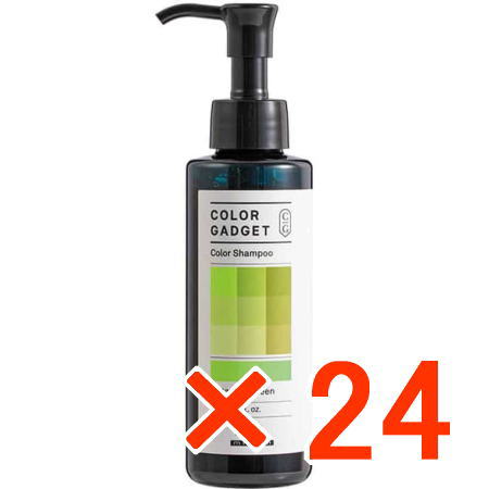 送料無料 ミルボン ／ カラーガジェット カラーシャンプー ピスタチオグリーン 150ml 24個 ／ カラーシャンプー 美容室専売品 正規品