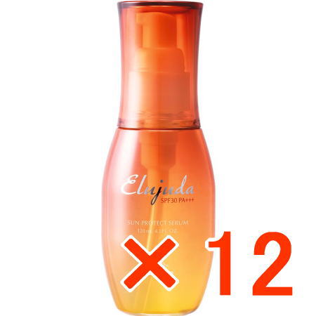 送料無料 ミルボン ／ エルジューダ サンプロテクト セラム 120ml 12個 ／ ヘアトリートメント 美容室専売品 ワックス スタイリング剤