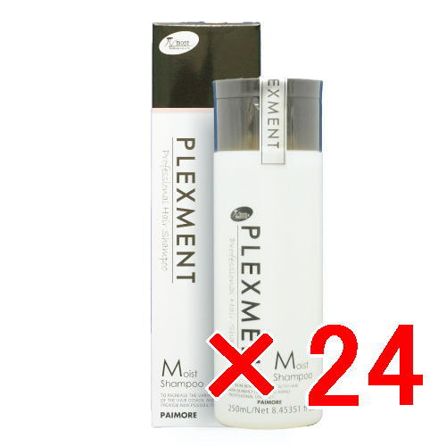 送料無料 パイモア π more ／ PLEXMENT プレックスメント スムース シャンプー 250ml 24個セット ／ 美容室専売品