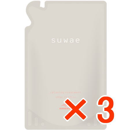 貨物輸送無料 ミルボン ／ スワエ リラクシング 手当て 400ml 詰替 3個