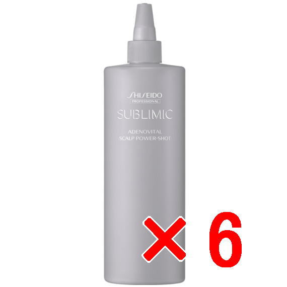 資生堂 シセイドウ ／ サブリミック／ アデノバイタル スカルプ パワーショット  480ml【6個】抜け毛 薄毛 スカルプ
