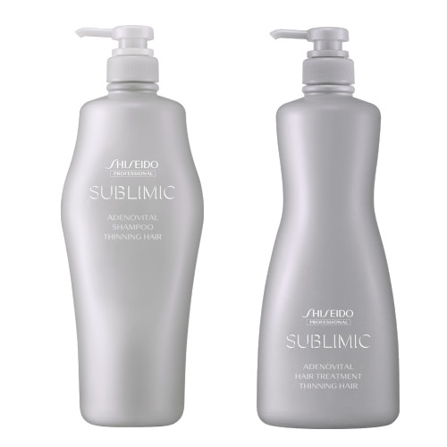 資生堂 ／ サブリミック／ アデノバイタル シャンプー 1000ml ＆ トリートメント 1000g セット