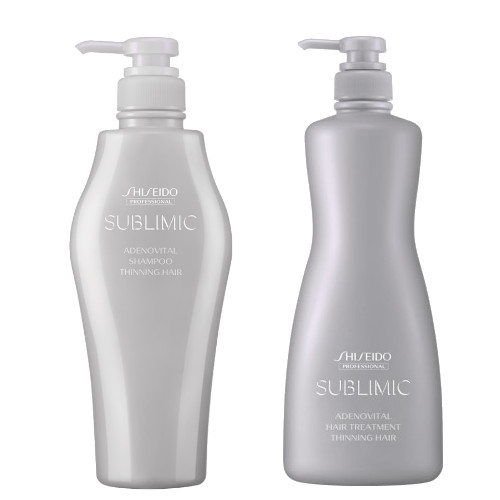 資生堂 ／ サブリミック／ アデノバイタル シャンプー 500ml ＆ トリートメント 500g セット