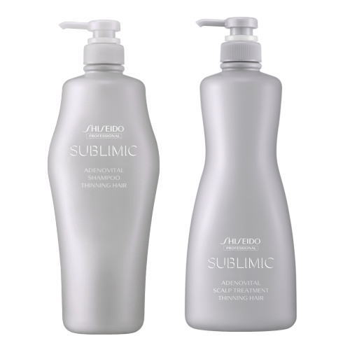 資生堂 ／ サブリミック／ アデノバイタル シャンプー  1000ml ＆ スカルプトリートメント 1000g セット