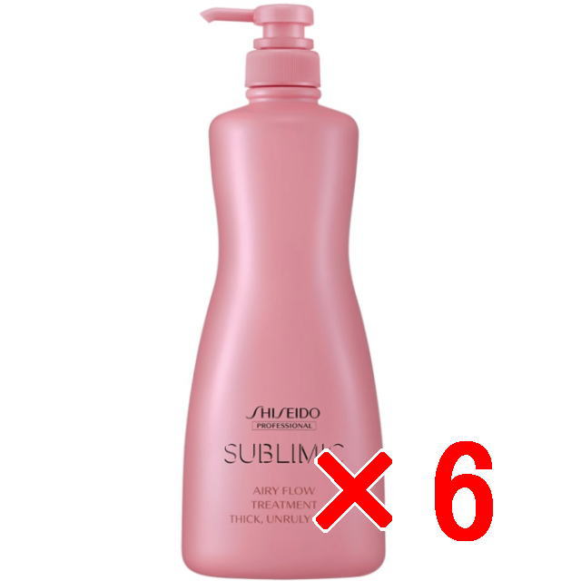 資生堂 シセイドウ ／ サブリミック／ エアリーフロー トリートメント (THICK, UNRULY HAIR) (太くまとまらない髪)  1000g【6個セット】／  くせ毛 縮毛