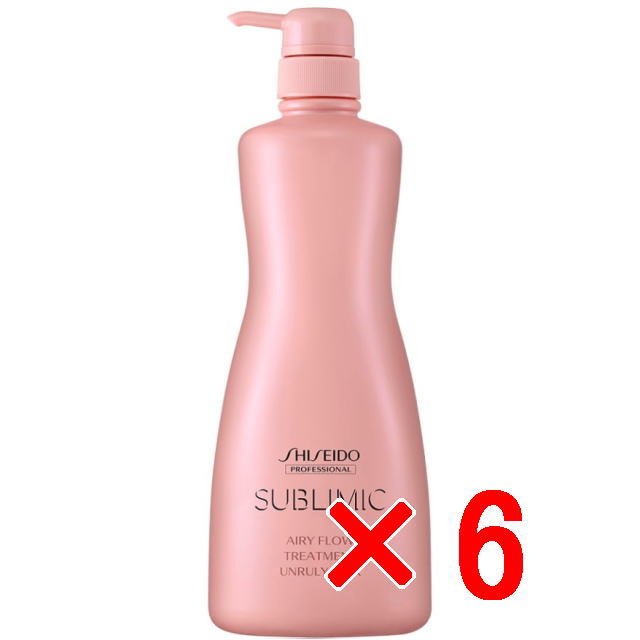 資生堂 シセイドウ ／ サブリミック／ エアリーフロー トリートメント (UNRULY HAIR) (まとまりにくい髪)  1000g【6個セット】