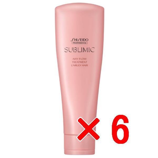 資生堂 シセイドウ ／ サブリミック／ エアリーフロー トリートメント (UNRULY HAIR) (まとまりにくい髪)  250g【6個セット】