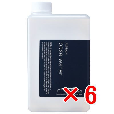 ★【送料無料】 アルピジョン  ALPSION ／ ベースウォーター  1000ml 【6個】   スキン＆ボディ サロン専売品