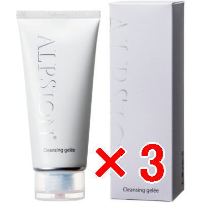 ★【送料無料】  アルピジョン  ALPSION ／ アルピュア ／ クレンジングジュレ 180g  【3個】 メイク落とし ジェルクレンジング  スキン＆ボディ サロン専売品