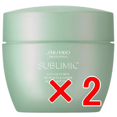 資生堂 シセイドウ ／ サブリミック／ フェンテフォルテ スクラブクレンザー  250g【2個】の通販は