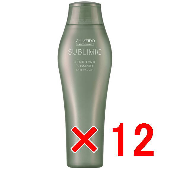 資生堂 シセイドウ ／ サブリミック／ フェンテフォルテ シャンプー DS：乾燥した頭皮用 250ml【12個】抜け毛 薄毛 スカルプの通販は