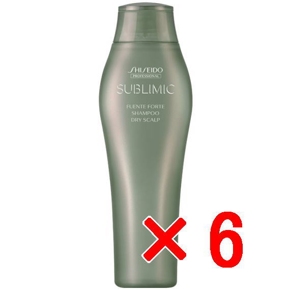 資生堂 シセイドウ ／ サブリミック／ フェンテフォルテ シャンプー DS：乾燥した頭皮用 250ml【6個】抜け毛 薄毛 スカルプ