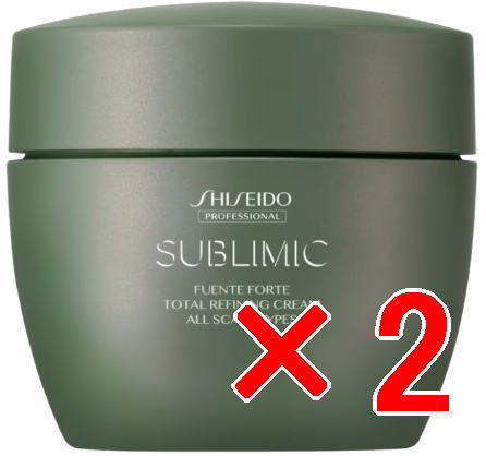資生堂 シセイドウ ／ サブリミック／ フェンテフォルテ トータルリファイニングクリーム  200g【2個】