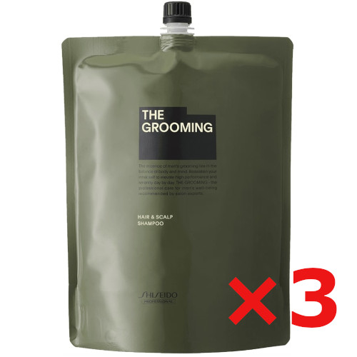 資生堂 ／ MEN ／ ザ・グルーミング シャンプー 1800ml リフィル【個セット】／ サロン専売品 ／ ヘア＆スカルプケア