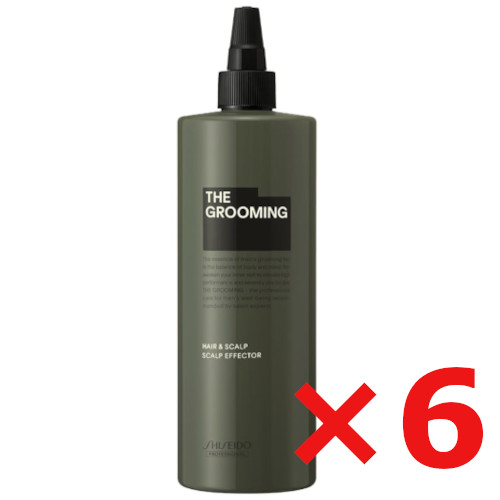 資生堂 ／ MEN ／ ザ・グルーミング スカルプエフェクター 480ml【6個セット】／ GE スカルプエッセンス （医薬部外品） サロン専売品