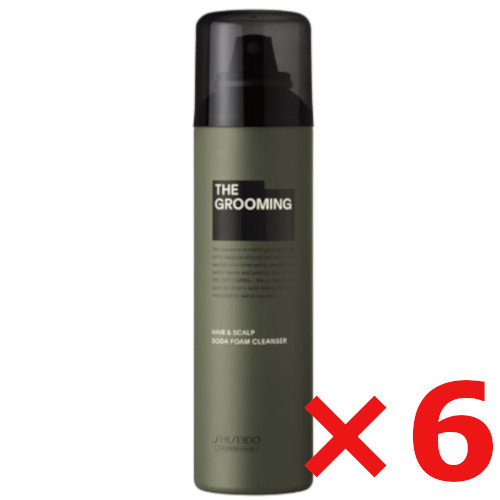 資生堂 ／ MEN ／ ザ・グルーミング ソーダフォームクレンザー 170g【6個セット】／ サロン専売品 ／ ヘア＆スカルプケア