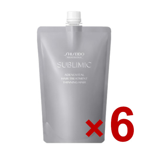 資生堂 ／ サブリミック／ アデノバイタル ヘアトリートメント 450g レフィル 6個セットの通販は